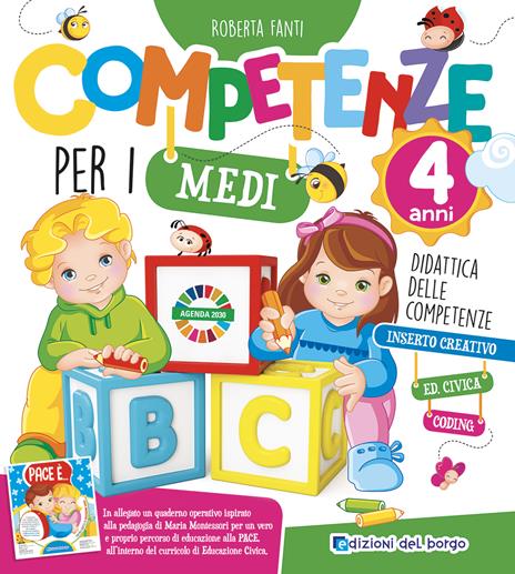 Competenze per i medi. 4 anni - Roberta Fanti - copertina
