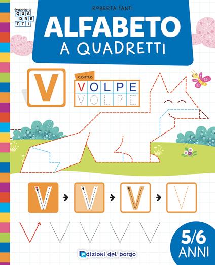 Alfabeto a quadretti. Ediz. a colori - Roberta Fanti - copertina