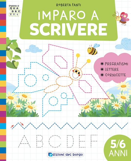 Imparo a scrivere. Ediz. a colori - Roberta Fanti - copertina