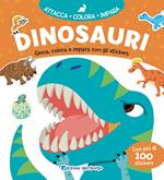 Dinosauri. Gioca, colora e impara con gli sticker. Ediz. a colori