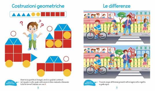 Vado in prima. Giochi di logica, lettere e numeri. Mini impara. Ediz. a colori - Roberta Fanti - 2