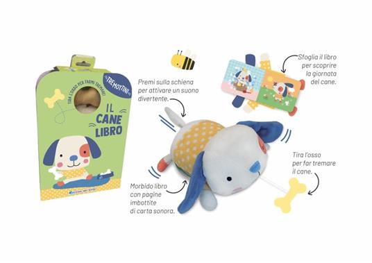 Il canelibro. Tira l'osso per farmi tremare. Tremottini. Con pupazzo - 2