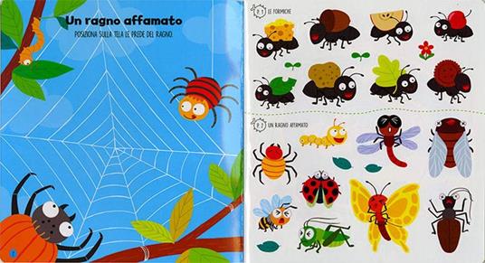 Insetti. Gioca, colora e impara con gli stickers. Ediz. a colori - 3