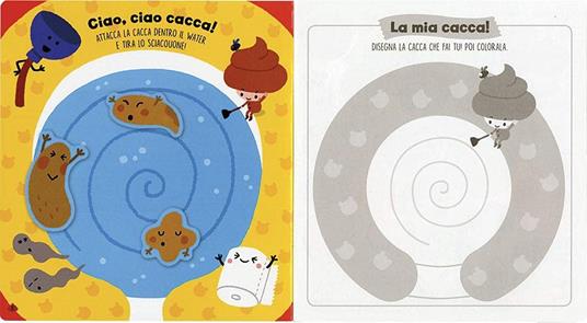 Mi scappa la cacca! Gioca, colora e impara con gli sticker. Ediz. a colori - 3