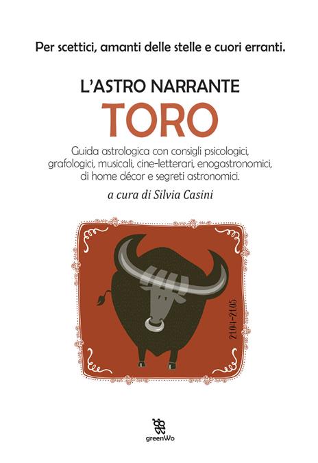Toro. L'astro narrante - copertina