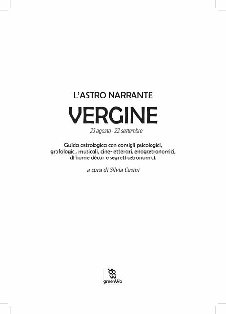 Vergine. L'astro narrante - 2
