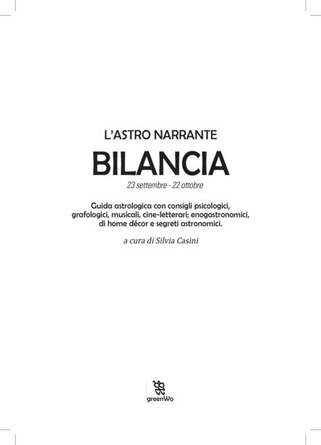 Bilancia. L'astro narrante - 3