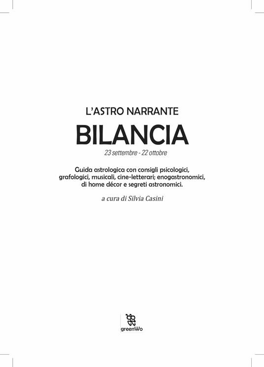 Bilancia. L'astro narrante - 3