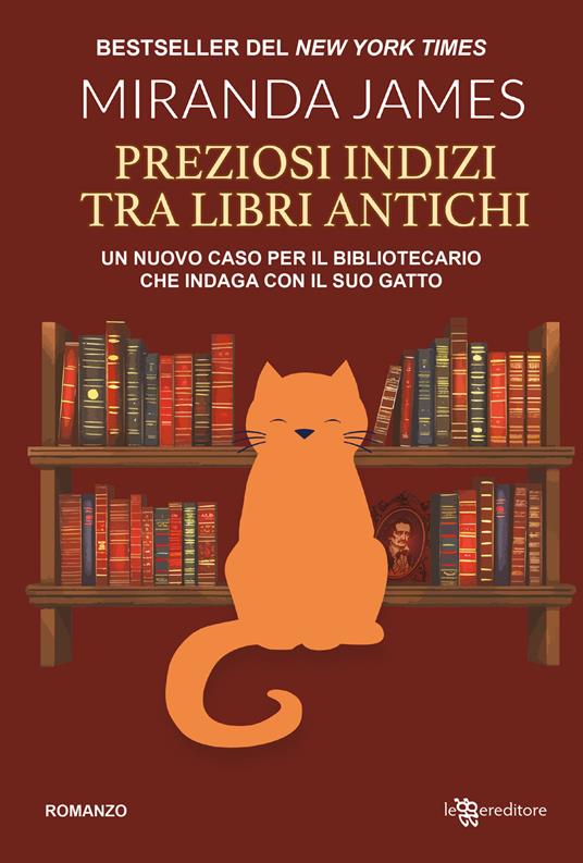 Preziosi indizi tra libri antichi - James Miranda - copertina
