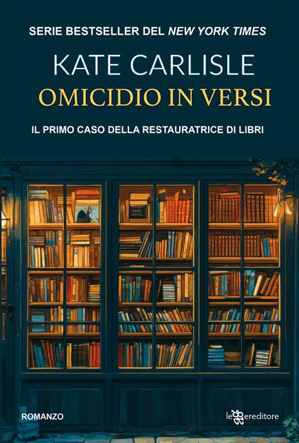 Omicidio in versi. Il primo caso della restauratrice di libri - Kate Carlisle - copertina