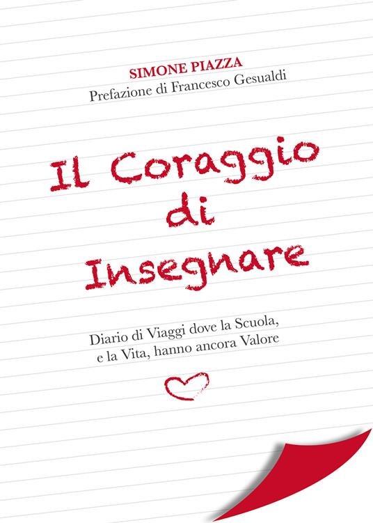 Il coraggio di insegnare - Simone Piazza - copertina
