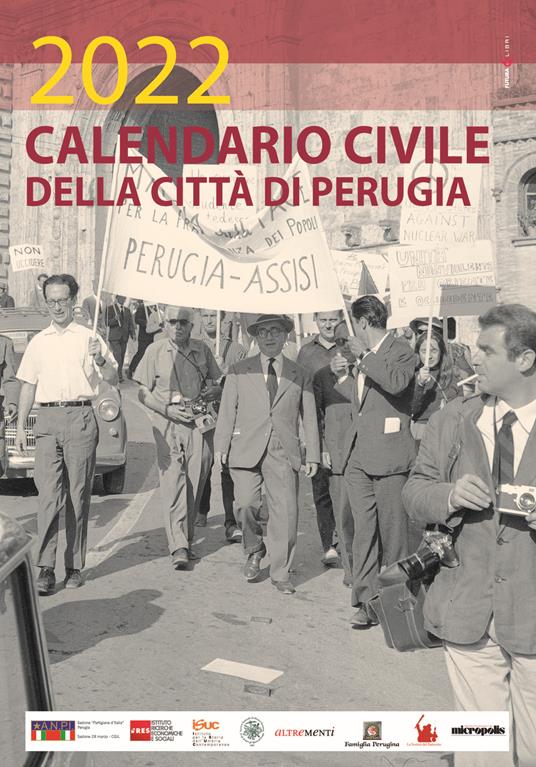 2022 Calendario civile della città di Perugia - copertina