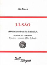Li-Sao. Grande poema cinese del III secolo a. C.