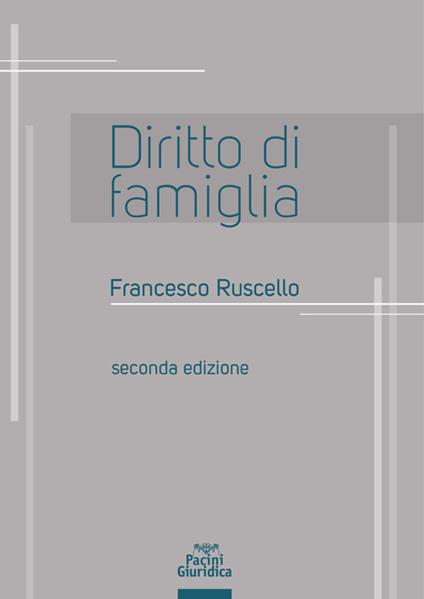 Diritto di famiglia - Francesco Ruscello - copertina
