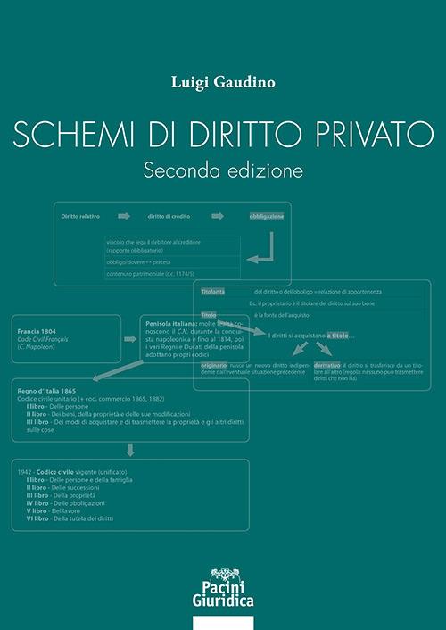 Schemi di diritto privato - Luigi Gaudino - copertina