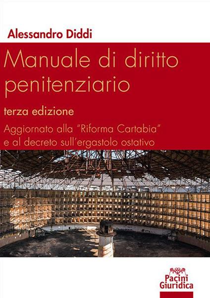 Manuale di diritto penitenziario - Alessandro Diddi - copertina