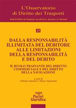 Dalla responsabilità illimitata del debitore alle limitazioni della responsabilità e del debito. Il ruolo trainante del diritto commerciale e del diritto della navigazione