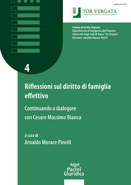Riflessioni sul diritto di famiglia effettivo. Continuando a dialogare con Cesare Massimo Bianca - copertina
