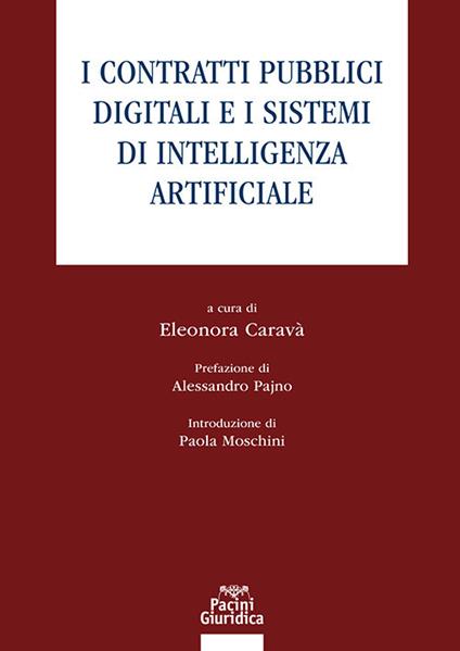 I contratti pubblici digitali e i sistemi di intelligenza artificiale - copertina