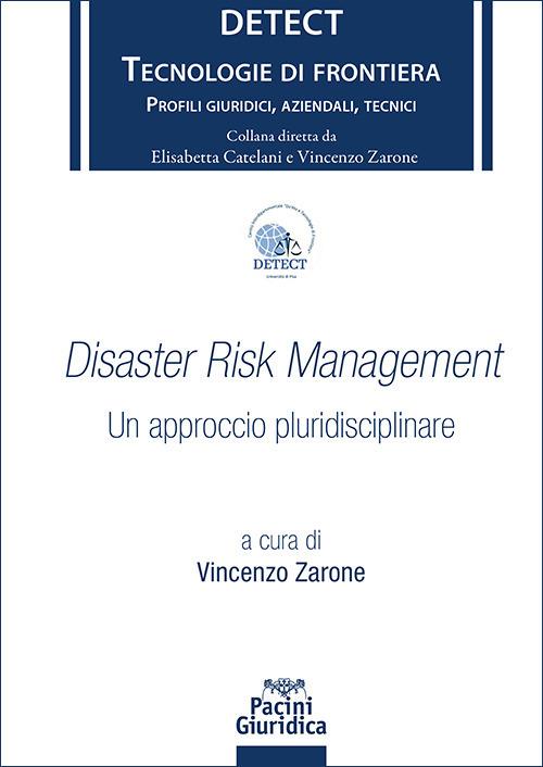 Disaster risk management. Un approccio multidisciplinare - copertina