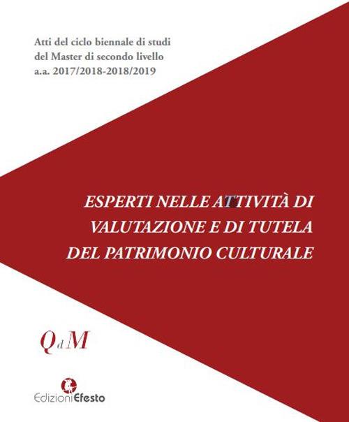 Esperti nelle attività di valutazione e di tutela del patrimonio culturale - copertina