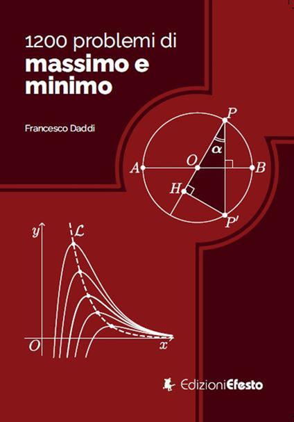 1200 problemi di massimo e minimo - Francesco Daddi - copertina
