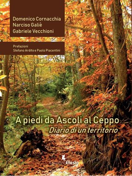 A piedi da Ascoli al Ceppo. Diario di un territorio - Domenico Cornacchia,Narciso Galiè,Gabriele Vecchioni - copertina