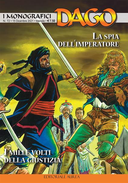 I monografici Dago. Vol. 72: spia dell'imperatore-I mille volti della giustizia, La. - copertina