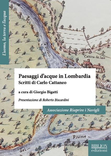 Paesaggi d'acque in Lombardia. Scritti di Carlo Cattaneo - copertina