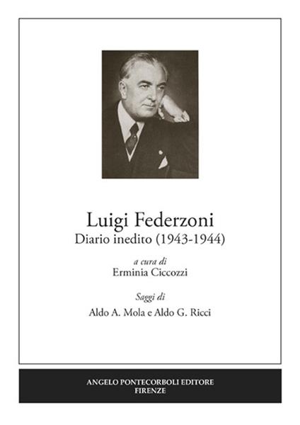 Diario inedito (1943-1944) - Luigi Federzoni - copertina