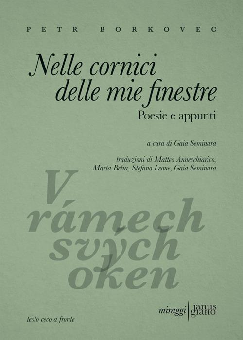 Nelle cornici delle mie finestre. Poesie e appunti. Testo ceco a fronte - Petr Borkovec,Gaia Seminara,Matteo Annecchiarico,Marta Belia - ebook