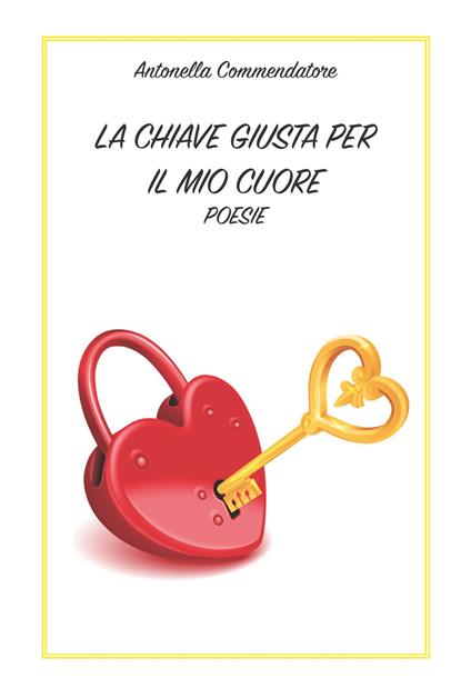 La chiave giusta per il mio cuore - Antonella Commendatore - copertina