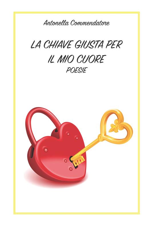 La chiave giusta per il mio cuore - Antonella Commendatore - copertina