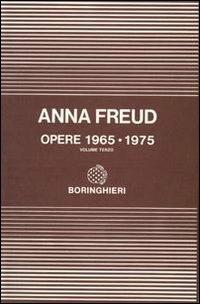 Opere. Vol. 3: 1965-1975. - Anna Freud - copertina