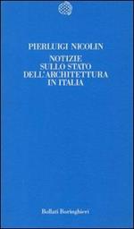 Notizie sullo stato dell'architettura in Italia