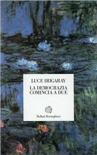 La democrazia comincia a due - Luce Irigaray - copertina