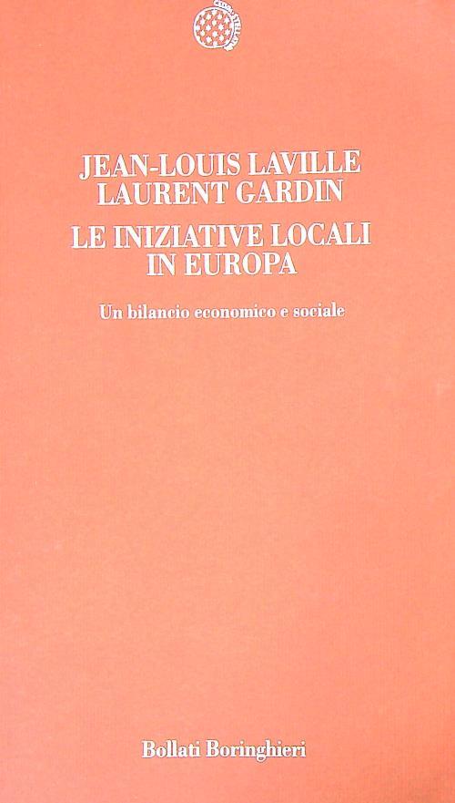 Le iniziative locali in Europa. Un bilancio economico e sociale