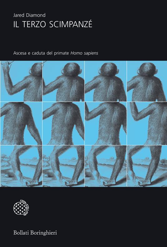 Il terzo scimpanzé. Ascesa e caduta del primate homo sapiens - Jared Diamond - copertina