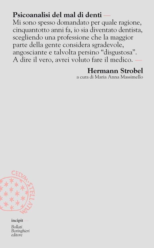 Psicoanalisi del mal di denti - Hermann Strobel - copertina