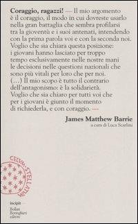 Coraggio, ragazzi! - James Matthew Barrie - copertina