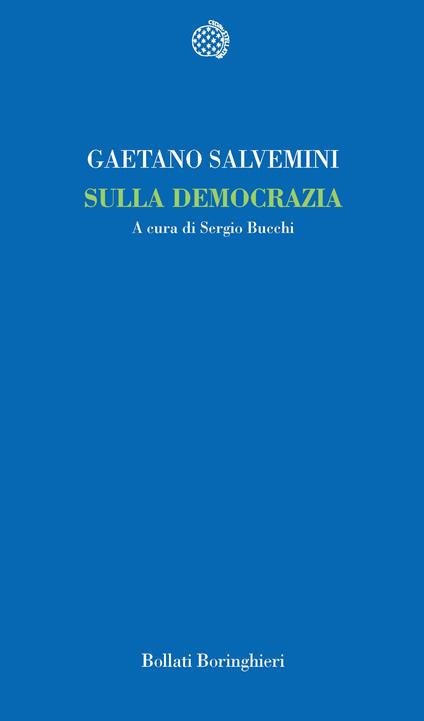 Sulla democrazia - Gaetano Salvemini - copertina