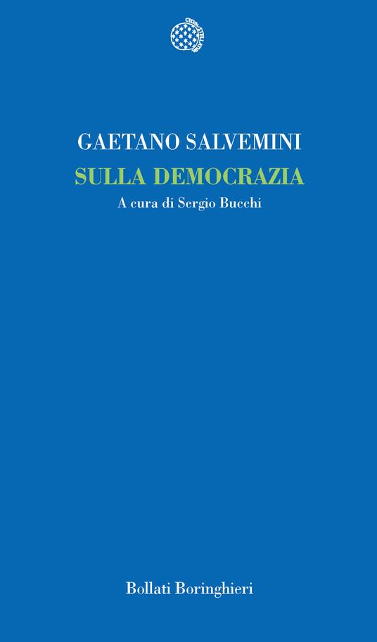 Sulla democrazia - Gaetano Salvemini - copertina