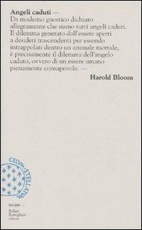 Angeli caduti - Harold Bloom - copertina
