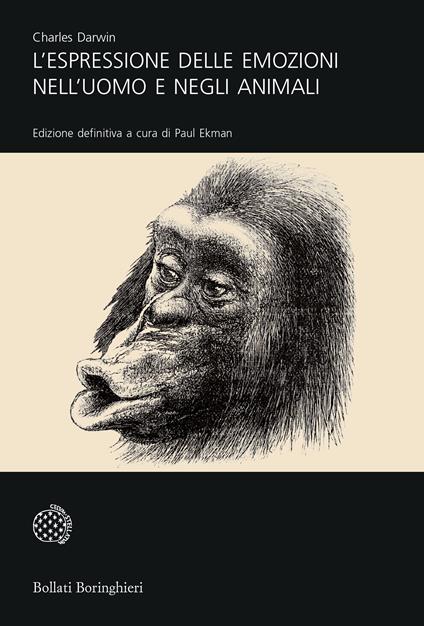 L' espressione delle emozioni nell'uomo e negli animali - Charles Darwin - copertina