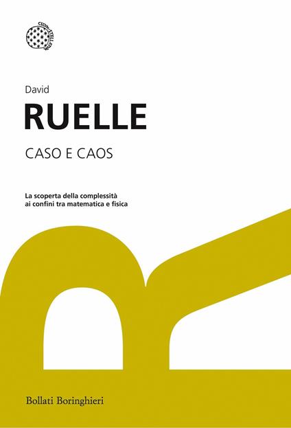 Caso e caos - David Ruelle - copertina