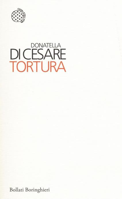 Tortura - Donatella Di Cesare - copertina