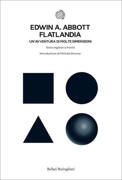 Flatlandia. Un'avventura di molte dimensioni. Testo inglese a fronte - Edwin A. Abbott - copertina