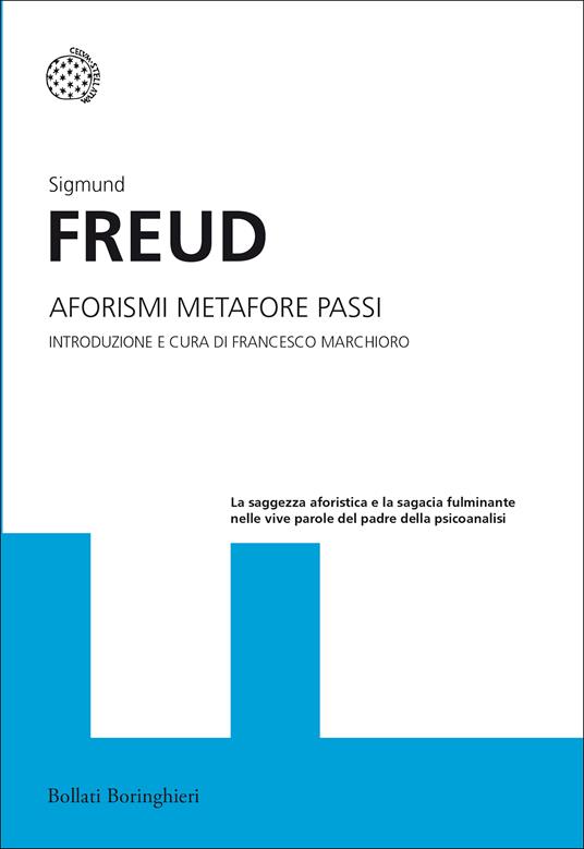 Aforismi metafore passi - Sigmund Freud - copertina