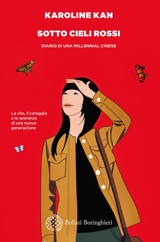 Sotto cieli rossi. Diario di una millennial cinese - Karoline Kan - copertina