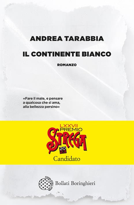 Il Continente bianco - Andrea Tarabbia - copertina